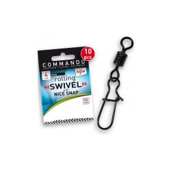 CarpZoom Rolling Swivel with Nice Snap