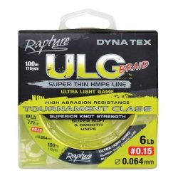 Rapture Dyna Tex ULG Braid 100m