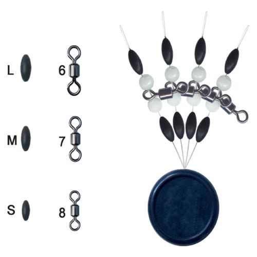 Trabucco Rolling With Pearl Beads & Stoppers