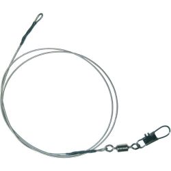 Rapture Loop/Rolling swivel with snap 20cm Carbon/Grey