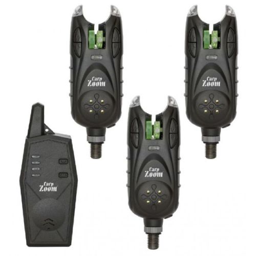 CarpZoom Express K-280 Bite Alarm Set, 3+1