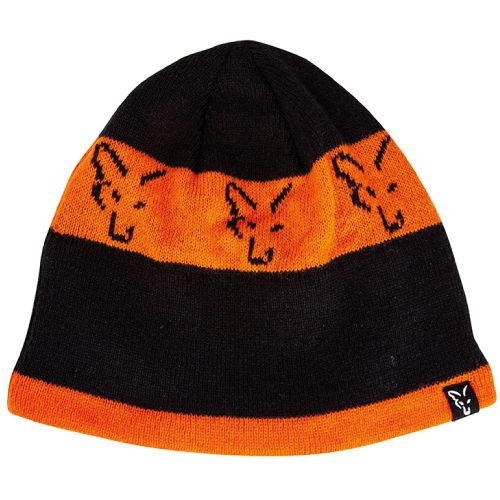 Fox Black & Orange Beanie