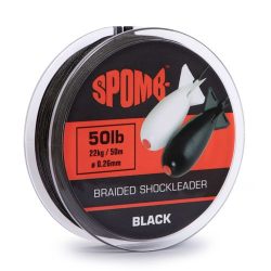 Spomb Braided Schokleader Black 0,26mm