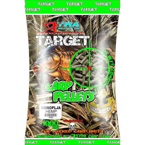 Xtra Bait Target Pelete 6mm Konoplja