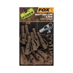 Fox Edges Camo Safety Lead Clip & Pegs (Size 7)