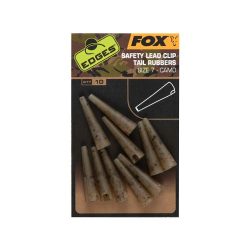 Fox Edges Camo Safety Lead Clip Tail Rubbers (Size 7)