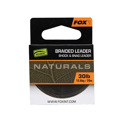 Fox Edges Naturals Braided Leader