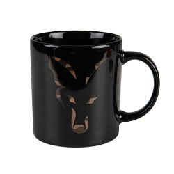 Fox Black & Camo Head Ceramic Mug
