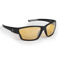 Fox Rage Eyewear Matt Black Frame / Amber Lense Wraps