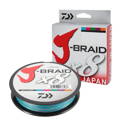 Daiwa J-Braid X8 150m Multicolor