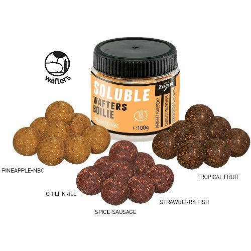 CarpZoom Soluble Wafters Boilie 22m