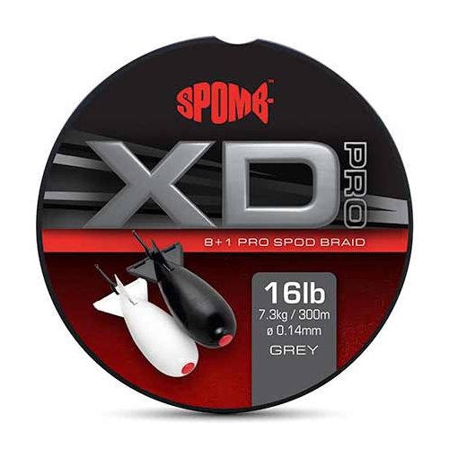 Spomb XD Pro Braid Grey 8+1 0.14mm 16lbs