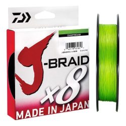 Daiwa J-Braid X8 150m Chartreuse