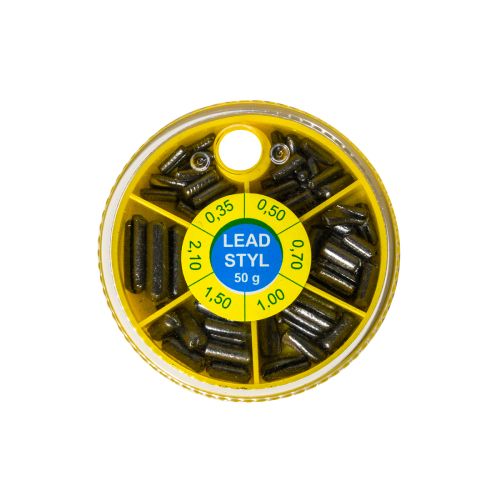 EnergoTeam Styl Lead Set In a Mini Round Box 0,35-2,1G/50G