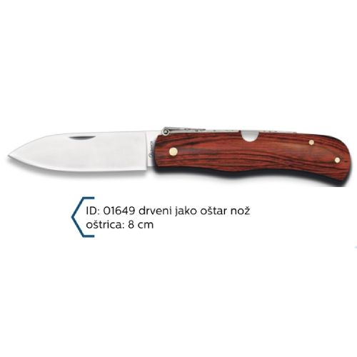 Martinez Albainox Preklopni Nož Mahagonij Oštrica 8cm
