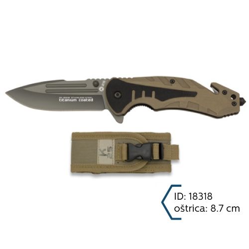 K25 Preklopni Nož Zeleni Oštrica 8.7cm