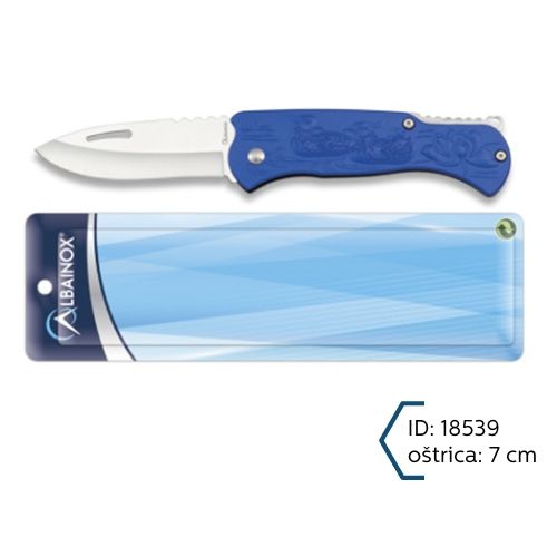 Martinez Albainox Plavi Preklopni Nož Oštrica 7cm