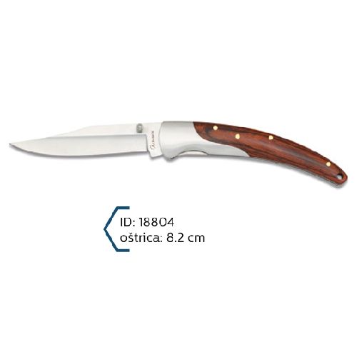 Martinez Albainox Preklopni Nož Mahagonij Oštrica 8.2cm