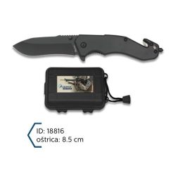 Martinez Albainox Preklopni Nož Crni sa Kutijom Oštrica 8.5cm