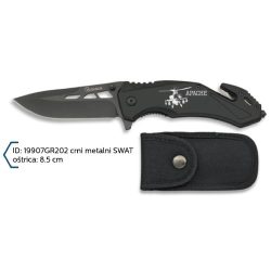 Martinez Albainox Nož Apache Crni Oštrica 8.5cm