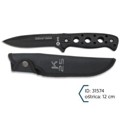 K25 Nož Commando Crni Rupičasti Oštrica 12cm