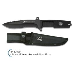 K25 Taktički Nož Oštrica 16.3cm/Ukupna Duljina 28cm