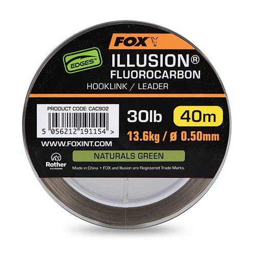 Fox Illusion Fluorocarbon Hooklink/Leader