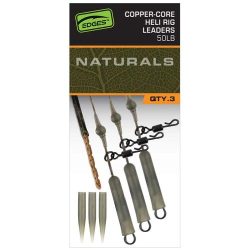 Fox EDGES™ Naturals Copper Core Heli Leaders 50Lb