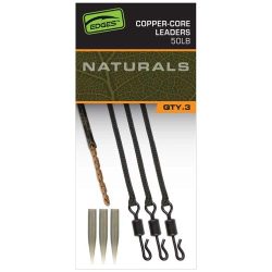 Fox EDGES™ Naturals Copper Core Leaders 50Lb