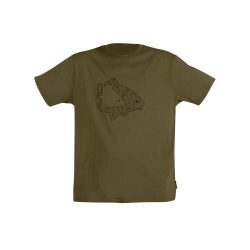Avid Carp Icon T-Shirt Khaki