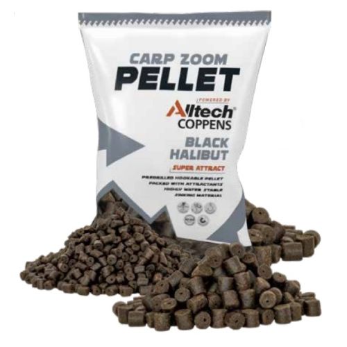 CarpZoom Black Halibut Pellet 8mm/800g