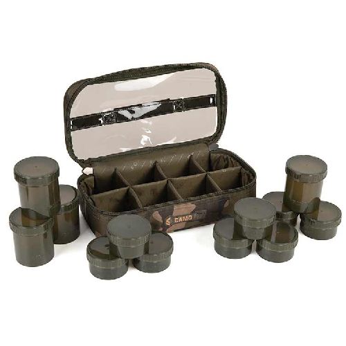 Fox Camolit 12 Pot Hookbait Case