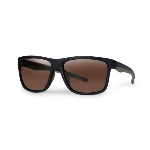 Fox Collection Green Black Shades - Grey Lens