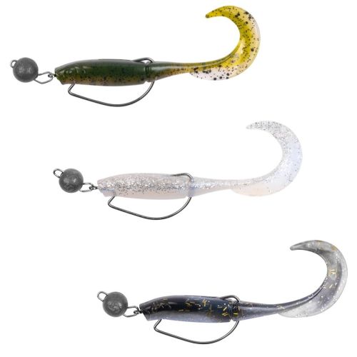 Zebco Demonic Curly Tails-Natural 7.5cm/5g