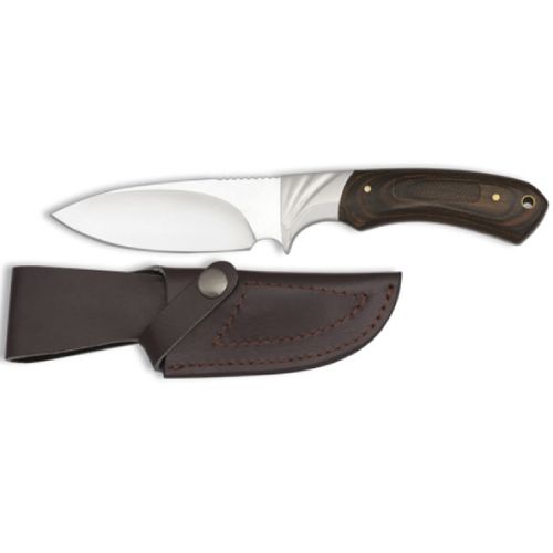 Martinez Albainox Lovački Nož+Kožna Futrola oštrica 10.8 cm, ukupna duljina 22.8 cm