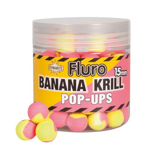 Dynamite Fluro Two Tone Banana Krill 15mm
