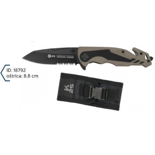 K25 Preklopni Nož, Oštrica 8.8cm